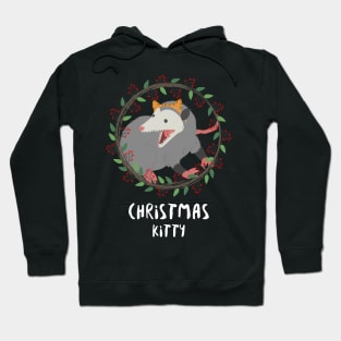 Christmas Kitty Possum Hoodie